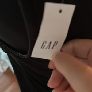 NWT Gap Sleeveless Black Velvet Shel Tank